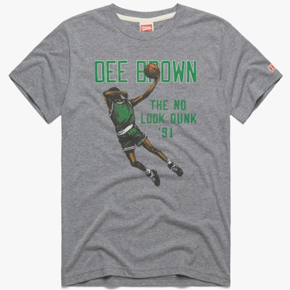Boston Celtics Dee Brown "The No Look Dunk" T-Shirt - Picture 1 of 7
